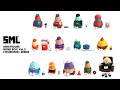 爆玩具 SML MINI BLIND BOX VOL 3 WORKING SERIES GRAYMON SML 工作系列盲盒​