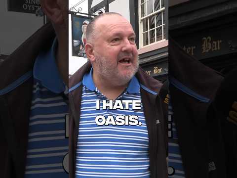 Are Oasis Overrated? 👀 #oasis #interview #uk