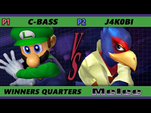 S@X 412 Winners Quarters - C-Bass (Luigi) Vs. J4k0Bi (Falco) Smash Melee - SSBM