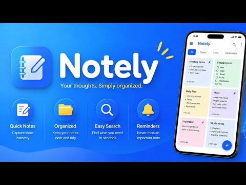 Notely: Notes & Notepad video thumbnail