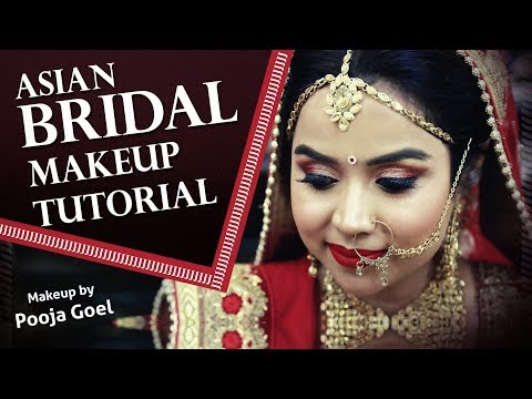 Real Asian Bridal Makeup Tutorial | Step by Step Indian Bridal Makeup Tutorial | Khoobsurat