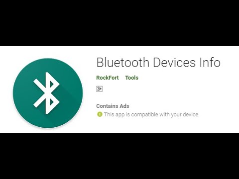 Bluetooth Devices Info