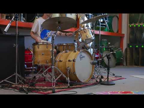 Gretsch Brooklyn Limited Edition Exotic Figured Ash Drum Set image 9