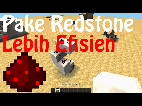 Adietya Christian - Minecraft TIPS: How to use REDSTONE effectively & efficiently