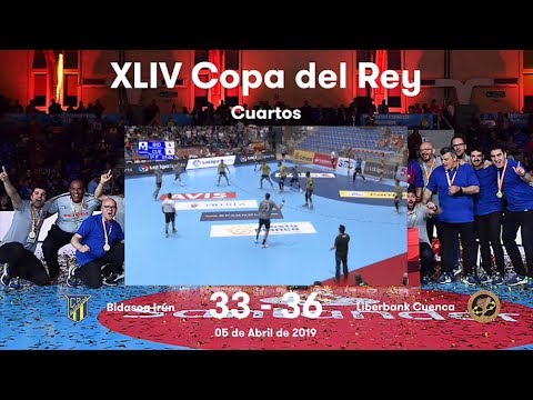 COPA DEL REY: Bidasoa Irún - Liberbank Cuenca 33-36