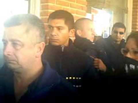 MOVILIZACION DE LOS VECINO DE NUMANCIA EN LA MUNICIPALIDAD DE GUERNICA PTE PERON