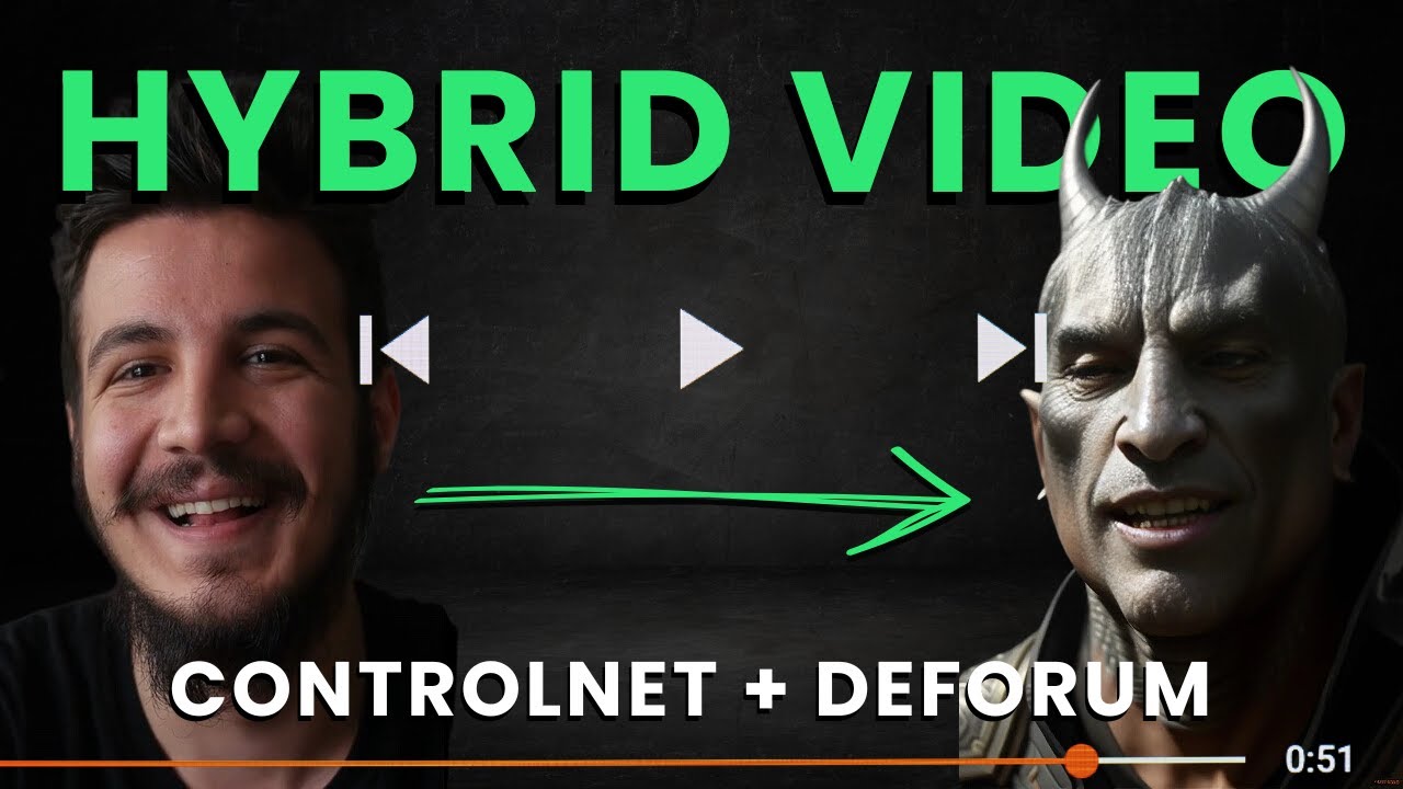 Use Stable Diffusion & Deforum To Transform Your Video Into ANY STYLE