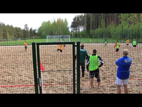 Genet Õunapuu rebound bicycle kick | NBSC Jõulumäe camp 2015