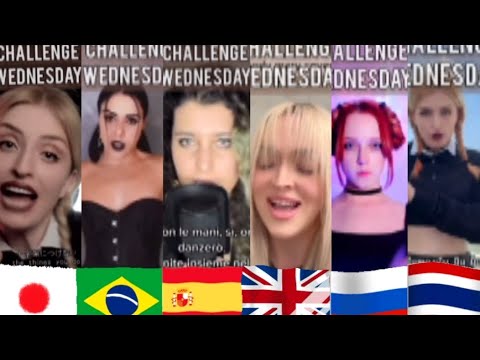 Lady Gaga ( Bloody Mary ) TikTok Best Composition Challenge Wednesday in 15 languages #Music