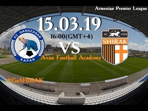Gandzasar Kapan VS Shirak
