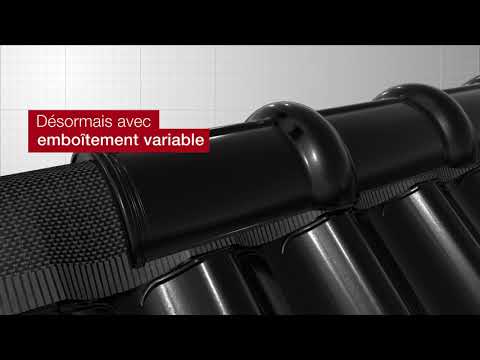 Wienerberger: la faîtière demi ronde variable