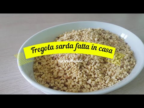 Fregola Sarda fatta in casa