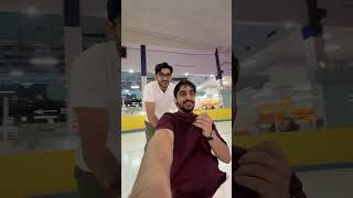 فلوق التزلج ⛷️😂