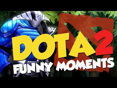 DotA 2 Funny Moments - Puns, Salty Troll & TobiWan Rage!