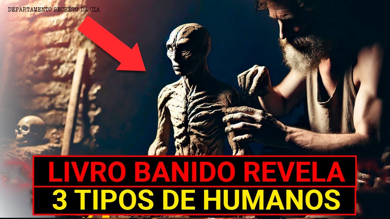 Livro PROIBIDO revela TRÊS tipos de humanos | Qual deles é VOCÊ?