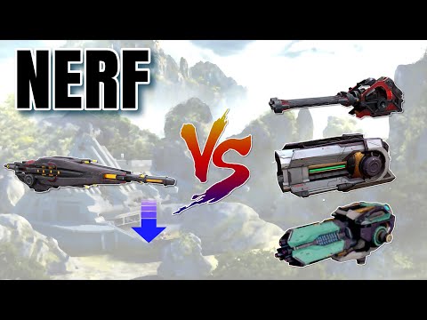 [WR] SPEAR (NERF) VS BLIGHT / KRAMOLA / DAEJA - War Robots Test Server