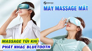 Video Máy massage mắt cao cấp Mỹ Booster H1 - 3in1 Rung, áp suất khí và nhiệt nóng