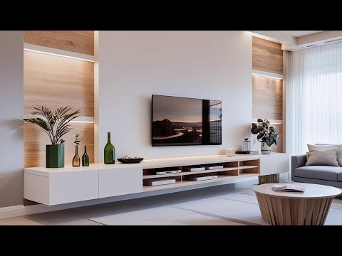 50+ Latest TV Unit Design Ideas For Living Room 2025 |TV Stand Decorating Ideas, 2025
