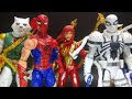 New Marvel Legends Spider Man Magic Gathering Action Figures In Hand Images By Sb Toyz