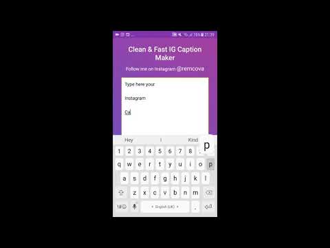 IG Caption Maker - Add line-br
