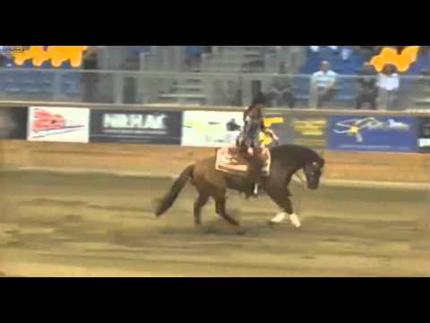 Ann Fonck and Spook A Little - 229 @ the NRHA European Derby 2012 (Italy)