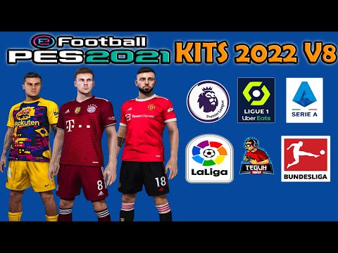 PES 2021 update kits season 21/22 V8 smoke patch 21.3.7 DLC 7