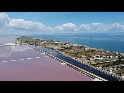 The biggest Saltpans in Europe - Saline Margherita di Savoia
