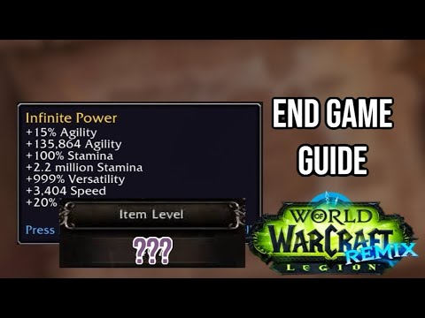 HOW STRONG MUST YOU BE TO DO END GAME CONTENT IN LEGION REMIX & SOLO CONTENT