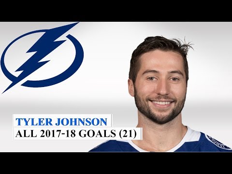Tyler Johnson (#9) All 21 Goals of the 2017-18 NHL Season