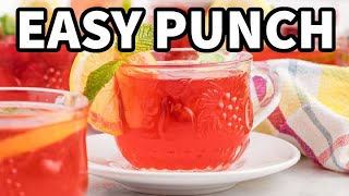 Easy Homemade Punch - Perfect for Parties!