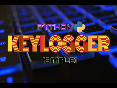 Create a Simple Keylogger with Python - python course
