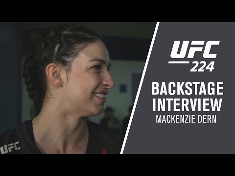 UFC 224: Mackenzie Dern - "I Don't Know How to Explain the Feeling I Have"
