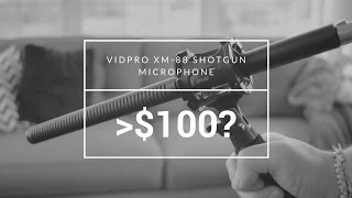 Video thumbnail for Best Microphone Bundle For Under $100? VidPro XM-88 Review and Sound Test by TechMischief