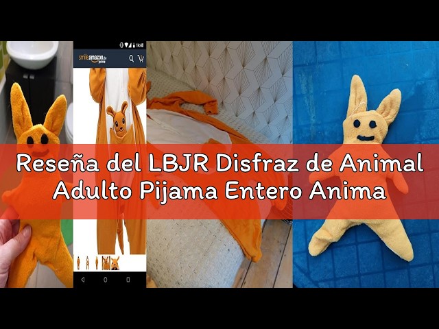 Vídeo relacionado con La Vida en Led Pijama Hombre/Mujer Entero Mono Animal Print Varios Diseños Adulto (L, Leopardo)