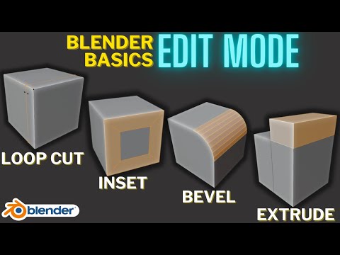 Mastering BLENDER BASICS Made Easy - Edit Mode