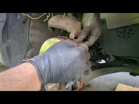 Changing front brake pads on a 2012 Honda Civic