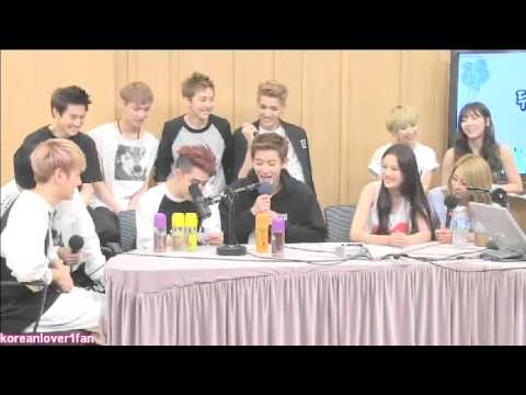 130711 KID D.O&Grandpa CHANYEOL HILARIOUS IMITATION&SINGING!