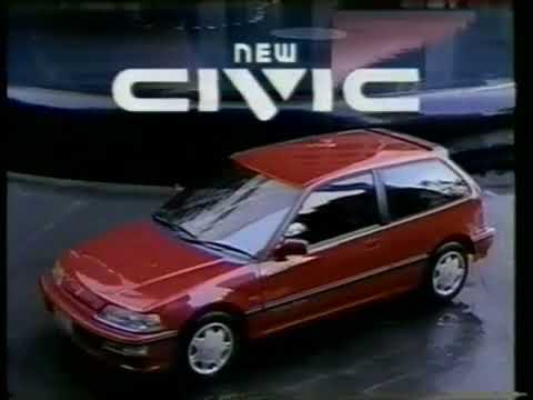 Honda Civic EF Commercial [1990] - Civic IV Generation
