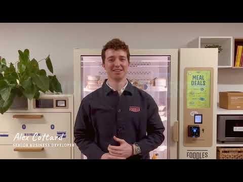 Foodles' Smart Fridges, the best of vending and catering