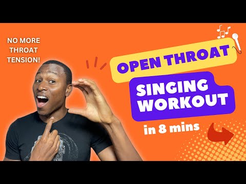 8 Min Open Throat Vocal Workout To Improve Your Singing Voice