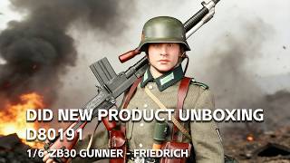 Figurka Friedrich - WWII German SS Polizei-Division ZB30 Gunner 1/6 Action Figure
