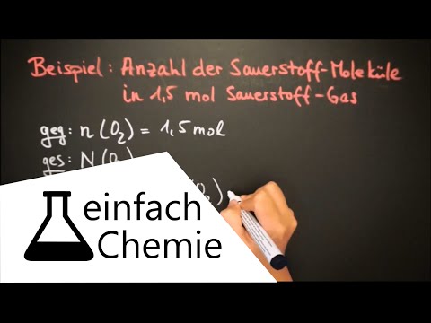 Rechnen in der Chemie - Berechnung der Teilchenzahl