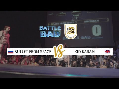 Bullet From Space vs Kid Karam | SEMI FINAL | Battle Bad 2018