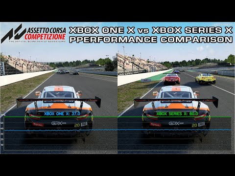 Assetto Corsa Competizione - Xbox One X vs Xbox Series X - Performance Comparison