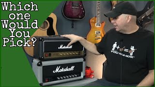 Video thumbnail for Marshall JCM 800 vs Silver Jubilee 20 watt Shoot Out by Phillip McKnight