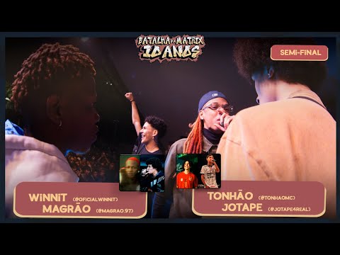Winnit & Magrão VS. Tonhão & Jotape | SEMI-FINAL | BDM 10 ANOS