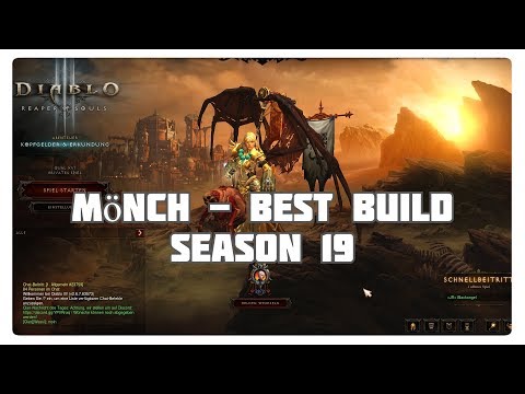 Diablo 3: Mönch Bester Build (Season 19, Neues Set)