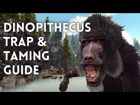 Dinopithecus Trap and Taming Guide.