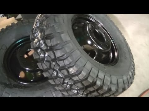 Darth Dually BFGoodrich KM2 Tire Install