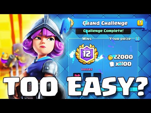 GRAND CHALLENGES ARE TOO EASY?! Amazing 3 Musketeer Deck!